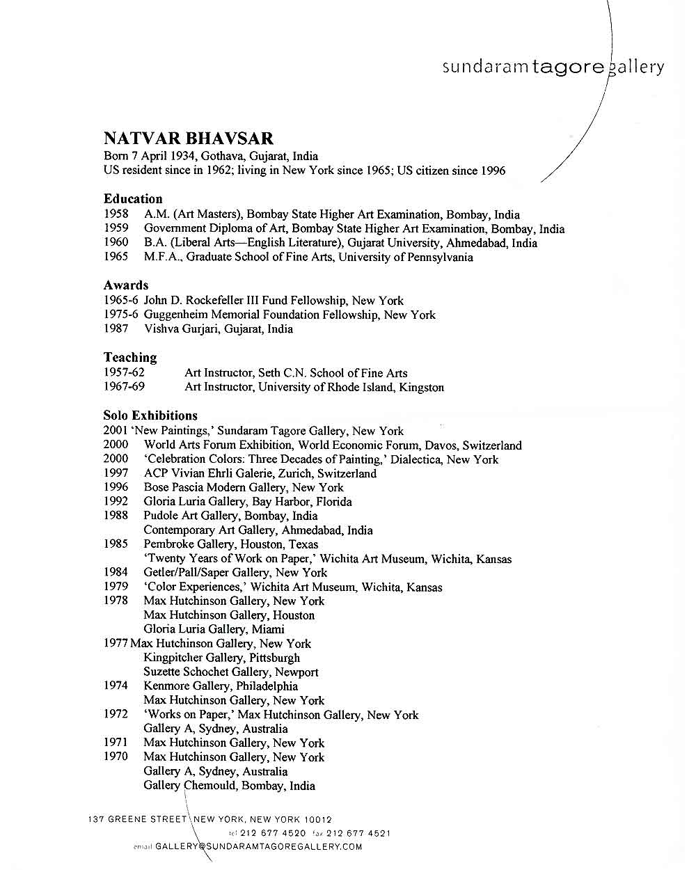bhavsar  natvar - selected document - artasiamerica